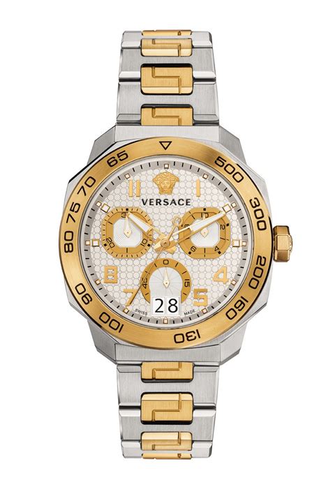 versace man's chronograph watch quartz|versace watch with chronograph q5c.